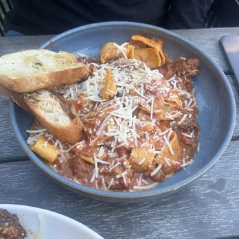 Gather in Jackson Hole - Elk Bolognese -- it is incredible! - New American Near Me - Jackson, Wyoming Gather in Jackson Hole - Elk Bolognese -- it is incredible! - New American Near Me - Jackson, Wyoming