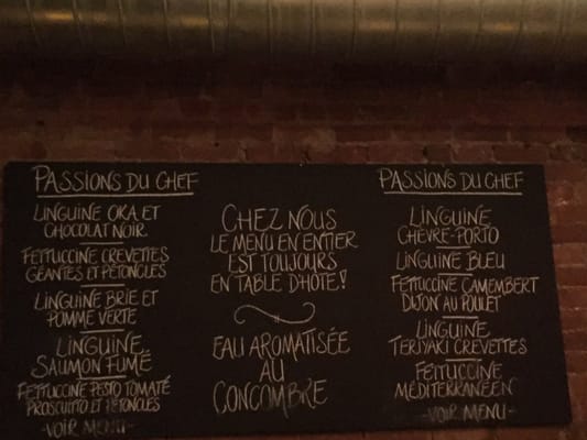 Menu photo 2 Mozza Pâtes et Passions Montreal, QC Menu photo 2 Mozza Pâtes et Passions Montreal, QC