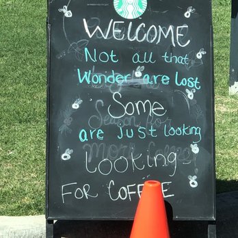 Starbucks - It's nice to start the day with a laugh. - Coffee & Tea Near Me - Seguin, Texas Starbucks - It's nice to start the day with a laugh. - Coffee & Tea Near Me - Seguin, Texas