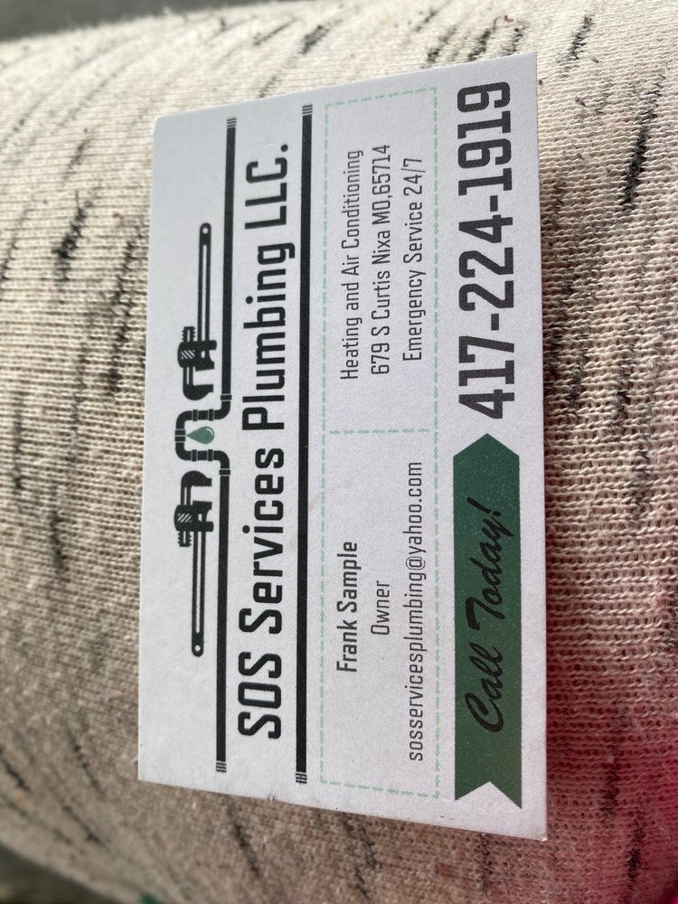 Slide of SOS Services Plumbing