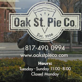 Oak St. Pie Co. - In Roanoke, TX - Desserts Near Me - Roanoke, Texas Oak St. Pie Co. - In Roanoke, TX - Desserts Near Me - Roanoke, Texas