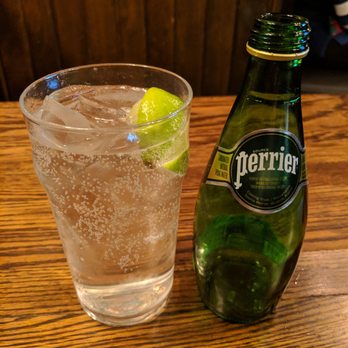 Scotland Yard - Perrier with lime - Pubs Near Me - Toronto, Ontario
