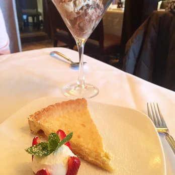 Toscano Restaurant - Tiramisu and Lemon tart - Italian Near Me - Boston, Massachusetts
