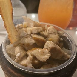 Red snapper mofongo & a beso Tropical Red snapper mofongo & a beso Tropical