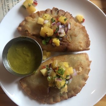 Savorez - Vegan Sweet Potato & Black Bean Empanada - Latin American Near Me - Wilmington, North Carolina Savorez - Vegan Sweet Potato & Black Bean Empanada - Latin American Near Me - Wilmington, North Carolina