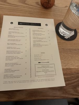 Menu photo 7 Boatman Spirits Raleigh, NC