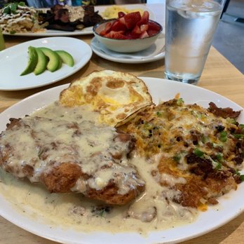 Urban Egg - Belleview - Chicken & Egg with Loaded Hash no sour cream - Breakfast & Brunch Near Me - Denver, Colorado Urban Egg - Belleview - Chicken & Egg with Loaded Hash no sour cream - Breakfast & Brunch Near Me - Denver, Colorado