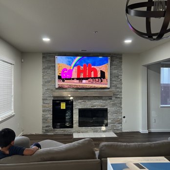 Handyman Construction - Ready for movie night! - General Contractors Near Me Handyman Construction - Ready for movie night! - General Contractors Near Me