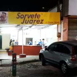 Sorvete Juarez - Fachada do Sorvete Juarez.