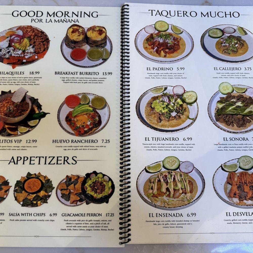 Desvelados - Menu, pages 1-2, as of April 2025 - Mexican Near Me - Santa Monica, California Desvelados - Menu, pages 1-2, as of April 2025 - Mexican Near Me - Santa Monica, California