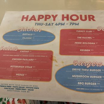Sally Ann’s - Happy hour menu - Cafes Near Me - Pittsburgh, Pennsylvania Sally Ann’s - Happy hour menu - Cafes Near Me - Pittsburgh, Pennsylvania