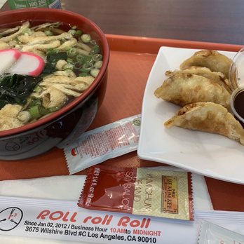 ROLL roll Roll - Their amazing Udon & Gyoza - Sushi Bars Near Me - Los Angeles, California