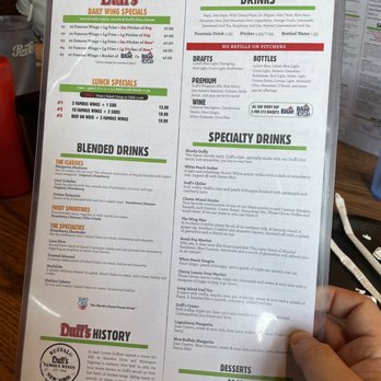Duff's Famous Wings - Menu as of 6/2/23 - Chicken Wings Near Me - Niagara Falls, New York Duff's Famous Wings - Menu as of 6/2/23 - Chicken Wings Near Me - Niagara Falls, New York