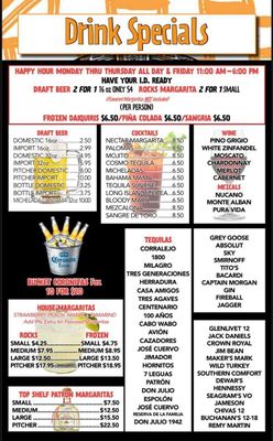 Menu photo 3 El Indio Mexican Grill & Bar Clinton, TN Menu photo 3 El Indio Mexican Grill & Bar Clinton, TN