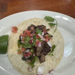 3 Beef Mexican Tacos