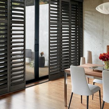 Hunter Douglas By Enhancing Windows - There are many more window covering options for sliding glass doors than you think. - Shades & Blinds Near Me - Dayton, Ohio