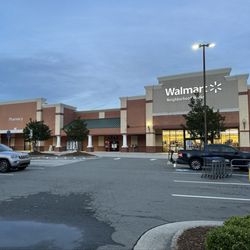 Morrisville Market Shopping Center - Walmart Neighborhood Market (grocery only with adjacent pharmacy) located in shopping center, June 2025.