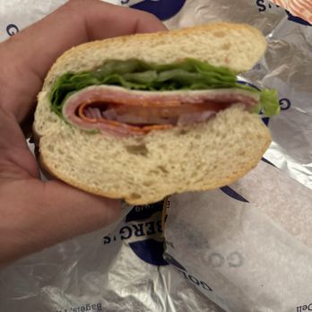Goldberg's Famous Bagel and Deli - Italian hero with more lettuce and tomato than ALL the meat. - Delis Near Me - Patchogue, New York Goldberg's Famous Bagel and Deli - Italian hero with more lettuce and tomato than ALL the meat. - Delis Near Me - Patchogue, New York