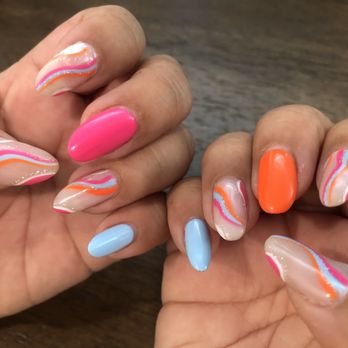 Ventura Nails & Spa - Love my summer nails... Exactly what I wanted! Thanx Vy - Nail Salons Near Me - Hillsboro, Oregon Ventura Nails & Spa - Love my summer nails... Exactly what I wanted! Thanx Vy - Nail Salons Near Me - Hillsboro, Oregon