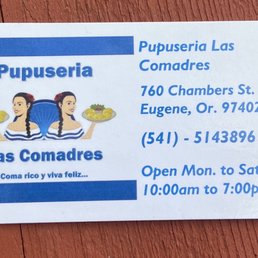 a sign for pupuseria
