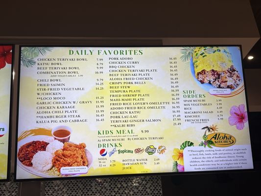 Menu photo 2 Aloha Kitchen Las Vegas, NV Menu photo 2 Aloha Kitchen Las Vegas, NV