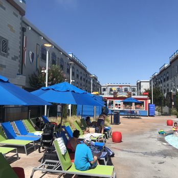 Legoland Hotel - Castle courtyard area and pool (guests of either hotel can use it) - Hotels Near Me - Carlsbad, California