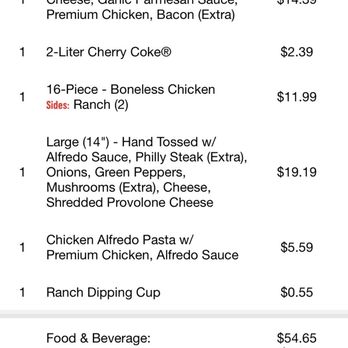 Domino's Pizza - What I ordered - Pizza Near Me - Gunnison, Colorado Domino's Pizza - What I ordered - Pizza Near Me - Gunnison, Colorado