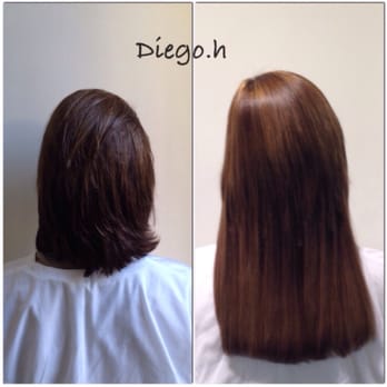 Diego - Trabajo d extensiones y aclarado del color - Hair Salons Near Me - Valencia, V