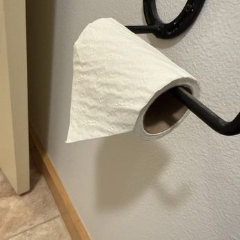 Hotel Rio Vista - a triangle at the end of a toilet paper roll that's three-quarters gone -- 'We care... but only until the next two wipes'? - Hotels Near Me - Winthrop, Washington Hotel Rio Vista - a triangle at the end of a toilet paper roll that's three-quarters gone -- 'We care... but only until the next two wipes'? - Hotels Near Me - Winthrop, Washington