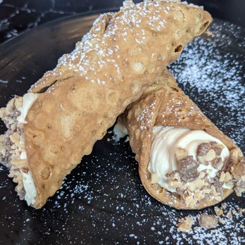 OLIVIA - Canoli on the dessert menu. - Italian Near Me - Tampa, Florida OLIVIA - Canoli on the dessert menu. - Italian Near Me - Tampa, Florida