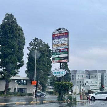 Panorama Woodman Centre - Signage along Woodman Ave - Shopping Centers Near Me - Los Angeles, California