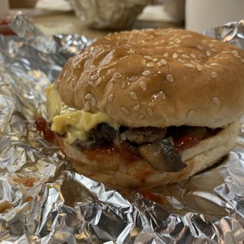 Five Guys - My killer little cheeseburger ! - Burgers Near Me - Sunnyvale, California