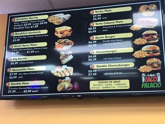 Menu photo 1 Taco Palacio inside Kwik Mart Arlington, TX Menu photo 1 Taco Palacio inside Kwik Mart Arlington, TX