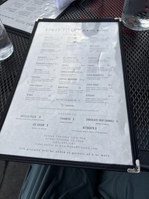 Menu photo 5 Nomad Pizza Princeton, NJ Menu photo 5 Nomad Pizza Princeton, NJ