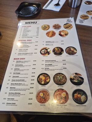 Menu photo 1 Kangsan Vancouver, BC