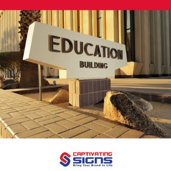 Captivating Signs - Make navigating through school buildings easier with custom signage.

Looking for a sign maker in Naperville? Call us now. - Printing Services Near Me - Naperville, Illinois