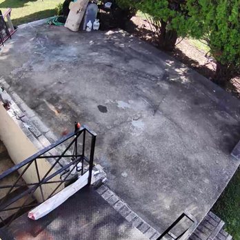 GNG Services Unlimited - My patio once he removed everything and swept up - Movers Near Me