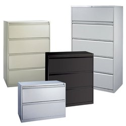 Office Furniture Source - LATERAL FILING CABINETS. 20"Deep BY 36"Wide OR 42"Wide BY 28"High, 40"High, 52"High, OR 64"High.