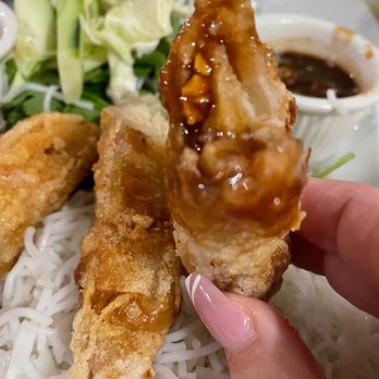 Golden Saigon - A Dipped Vegan Taro Egg Rolls - Vietnamese Near Me - Aurora, Colorado Golden Saigon - A Dipped Vegan Taro Egg Rolls - Vietnamese Near Me - Aurora, Colorado