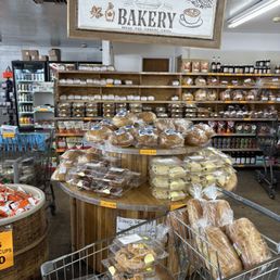Bakery section Bakery section