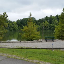 Dog Creek Campground - Site 23 has electric and water and on the lake
