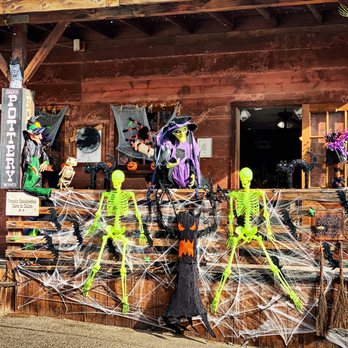 Calico Ghost Town - Cheesy Halloween decorations are everywhere CMK - Parks Near Me - Yermo, California