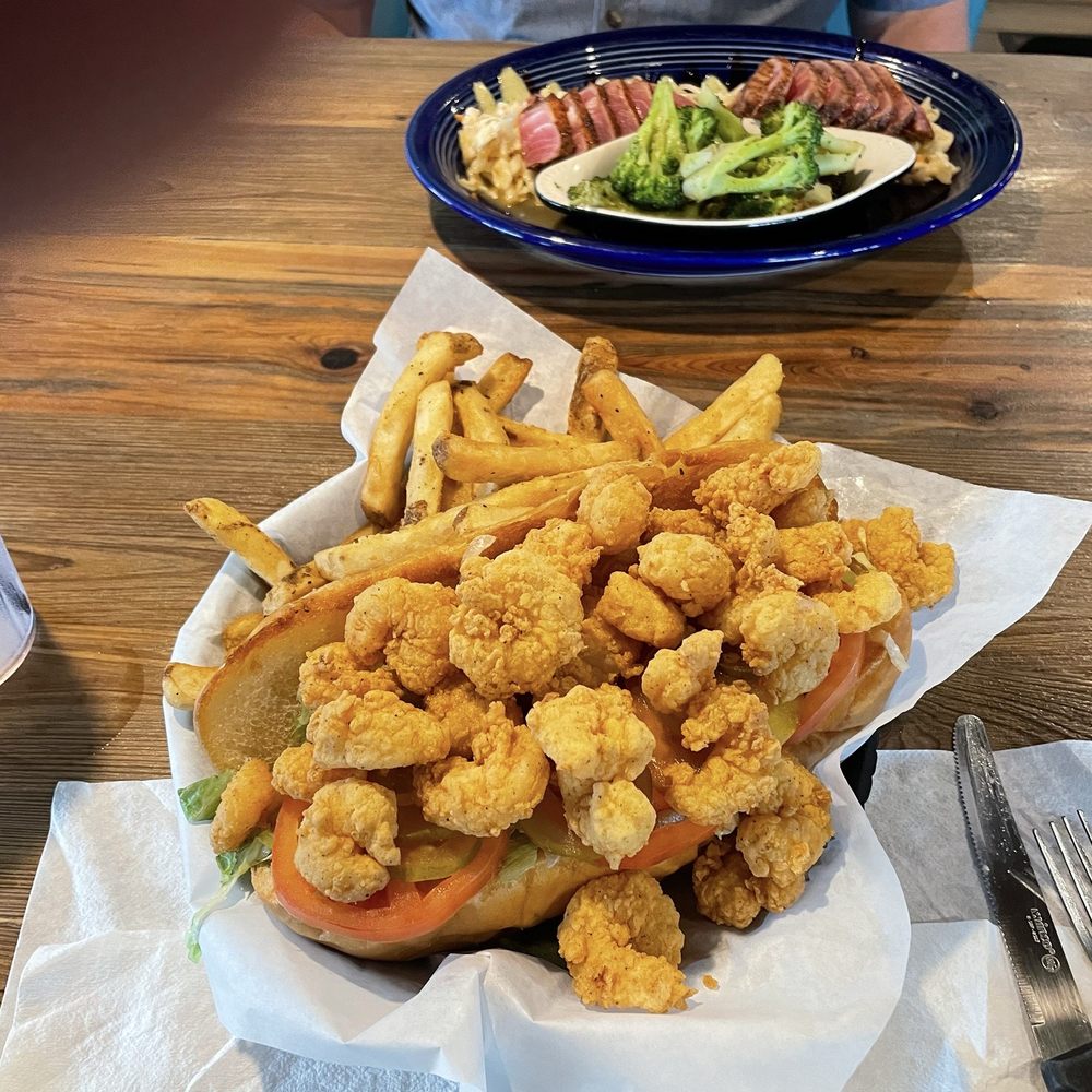 The Reef - Shrimp Po Boy - Seafood Near Me - Biloxi, Mississippi The Reef - Shrimp Po Boy - Seafood Near Me - Biloxi, Mississippi