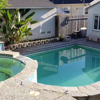 Paramount Pool Plaster - Top view of pool before - Pool & Hot Tub Service Near Me - Hayward, California Paramount Pool Plaster - Top view of pool before - Pool & Hot Tub Service Near Me - Hayward, California