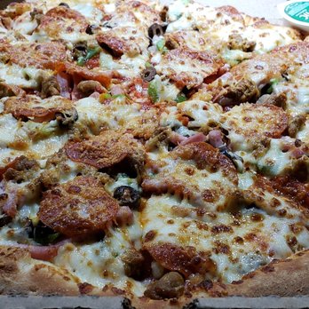 Papa Johns Pizza - The Works w/ xtra sauce & 2x 3 cheese blend - Pizza Near Me - Fort Washington, Maryland Papa Johns Pizza - The Works w/ xtra sauce & 2x 3 cheese blend - Pizza Near Me - Fort Washington, Maryland