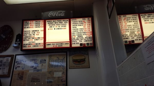 Menu photo 6 Hank's Hamburgers Tulsa, OK