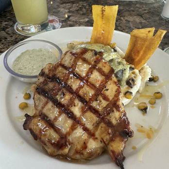Bahama Breeze - Grilled Chicken with Cilantro-Crema - Seafood Near Me - Tampa, Florida