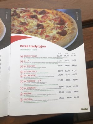 Menu photo 4 I Love Pizza Wałcz, ZP