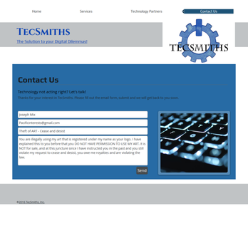 TecSmiths - Never trust a crook with your personal information. - IT Services & Computer Repair Near Me TecSmiths - Never trust a crook with your personal information. - IT Services & Computer Repair Near Me