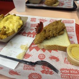 Chicken 1 Tender + Side + Sauce